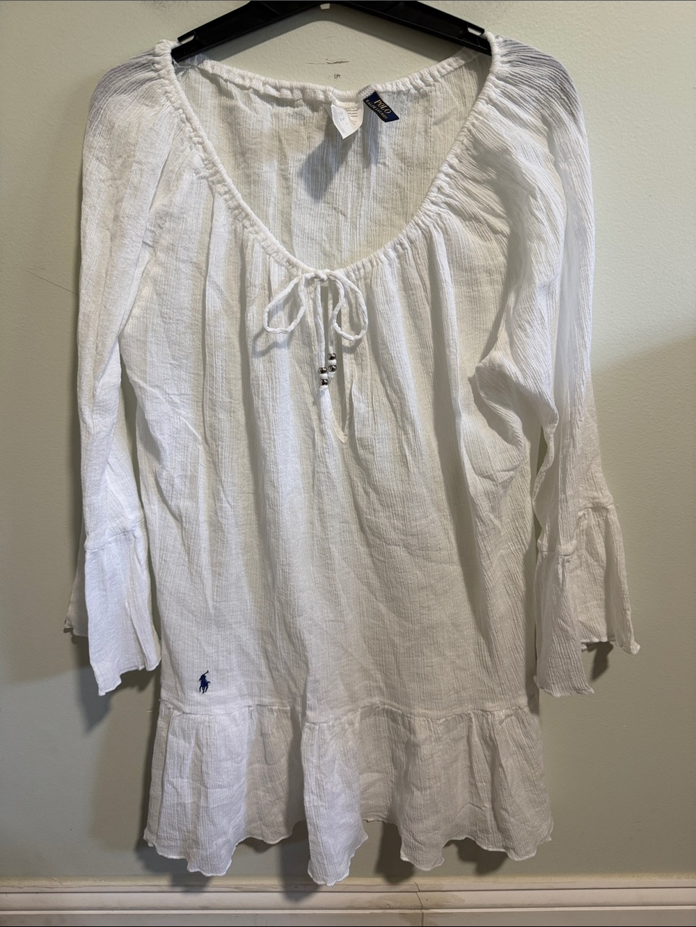 Polo Ralph Lauren Gauze Casey Swim Tunic Size Medium